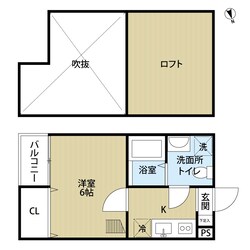 南仙台駅 徒歩7分 2階の物件間取画像